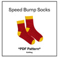 Speed Bump Socks - PDF Pattern