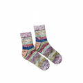 Knit Scrappy Sparkle Wool Socks (W9/M8)